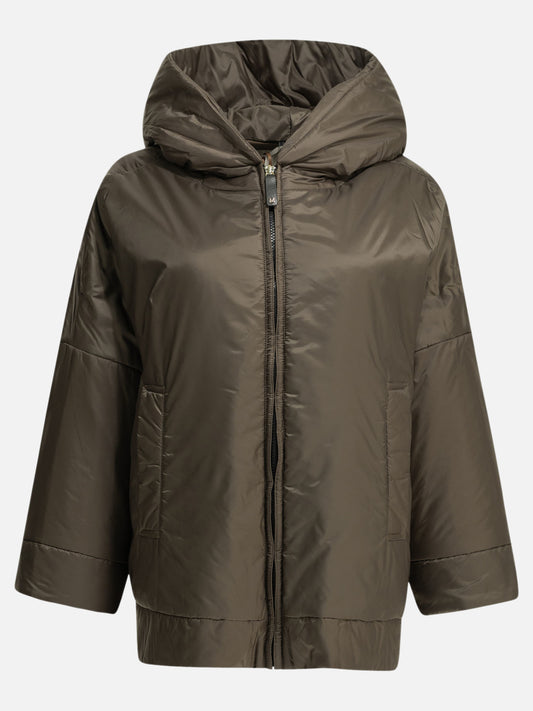 Water-repellent padded jacket