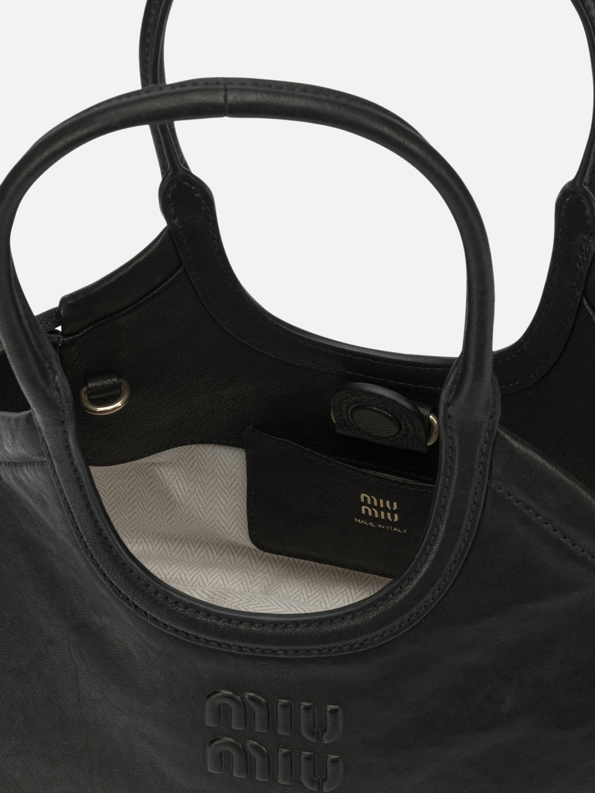 Miu Miu "Ivy" Small Handbag Black