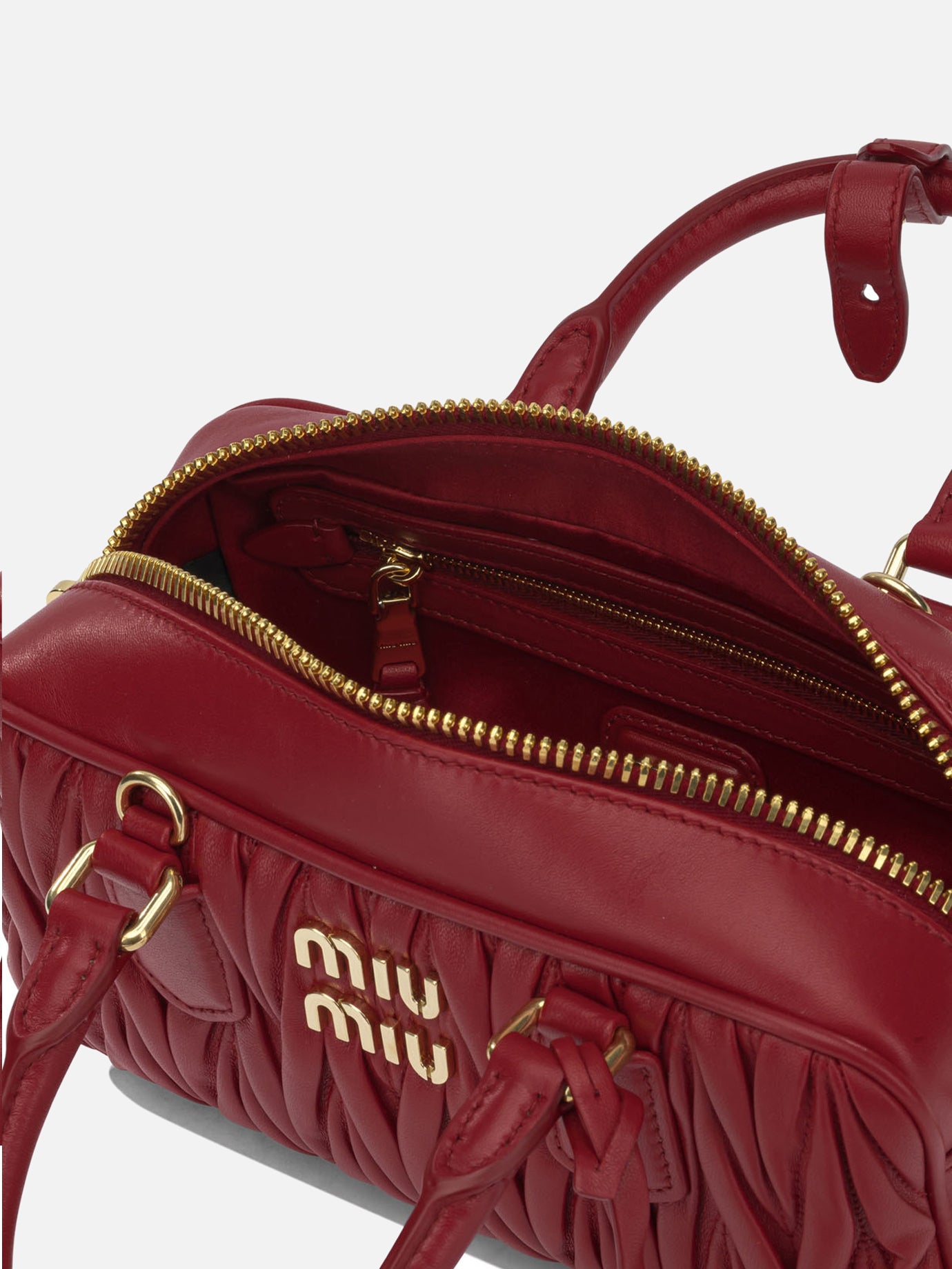 Small bags 100% lamb leather Red - Miu Miu Women | PDP | VIETTI Online Store | Zoom-Modal_5