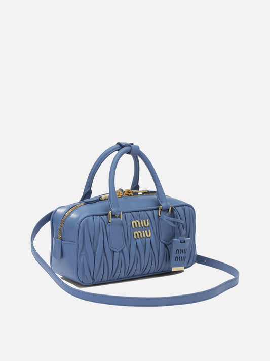 Small bags 100% lamb leather Light blue - Miu Miu Women | PLP | VIETTI Online Store | 2