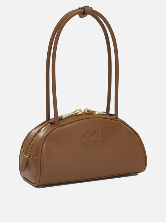 Small bags 100% calf leather Brown - Miu Miu Women | PLP | VIETTI Online Store | 2
