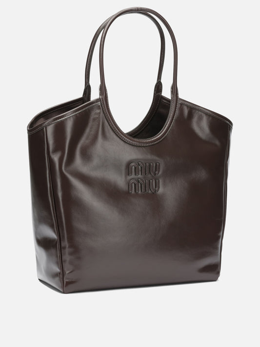 Medium bags 100% calf leather Brown - Miu Miu Women | PLP | VIETTI Online Store | 2