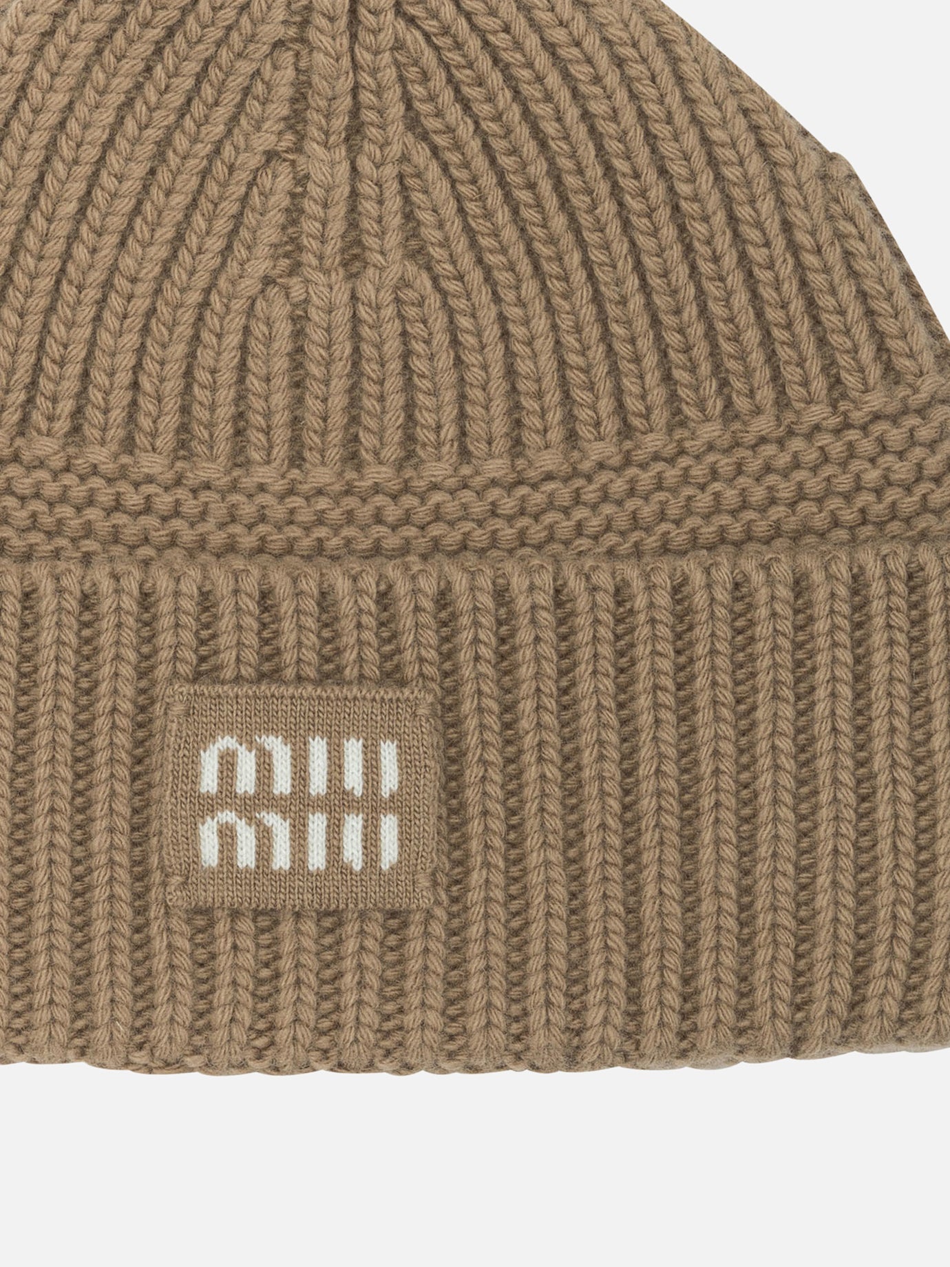 Beanies 5HC539 Brown - Miu Miu Women | PDP | VIETTI Online Store | Zoom-Modal_3