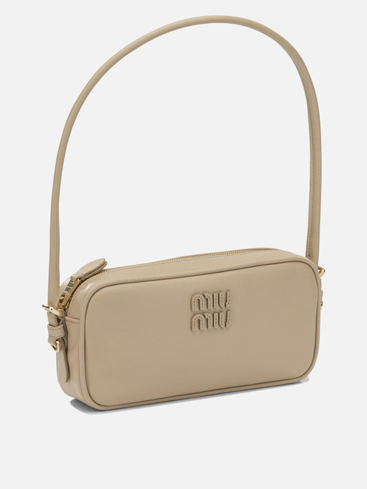 Small bags 100% calf leather - Lining: 100% cotton Beige - Miu Miu Women | PLP | VIETTI Online Store | 2