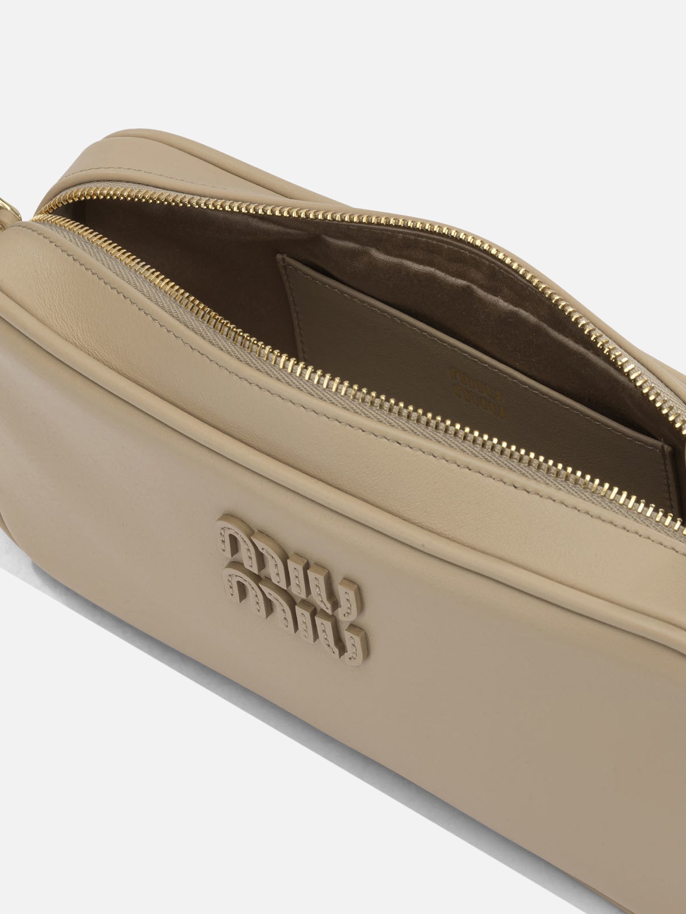 Small bags 100% calf leather - Lining: 100% cotton Beige - Miu Miu Women | PDP | VIETTI Online Store | Zoom-Modal_5