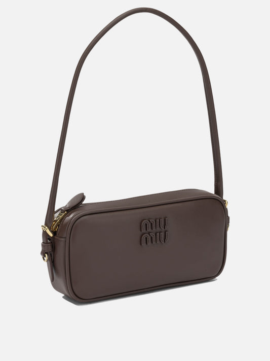 Borse piccole 100% calf leather - Lining: 100% cotton Marrone - Miu Miu Donna | PDP | VIETTI Online Store | 2