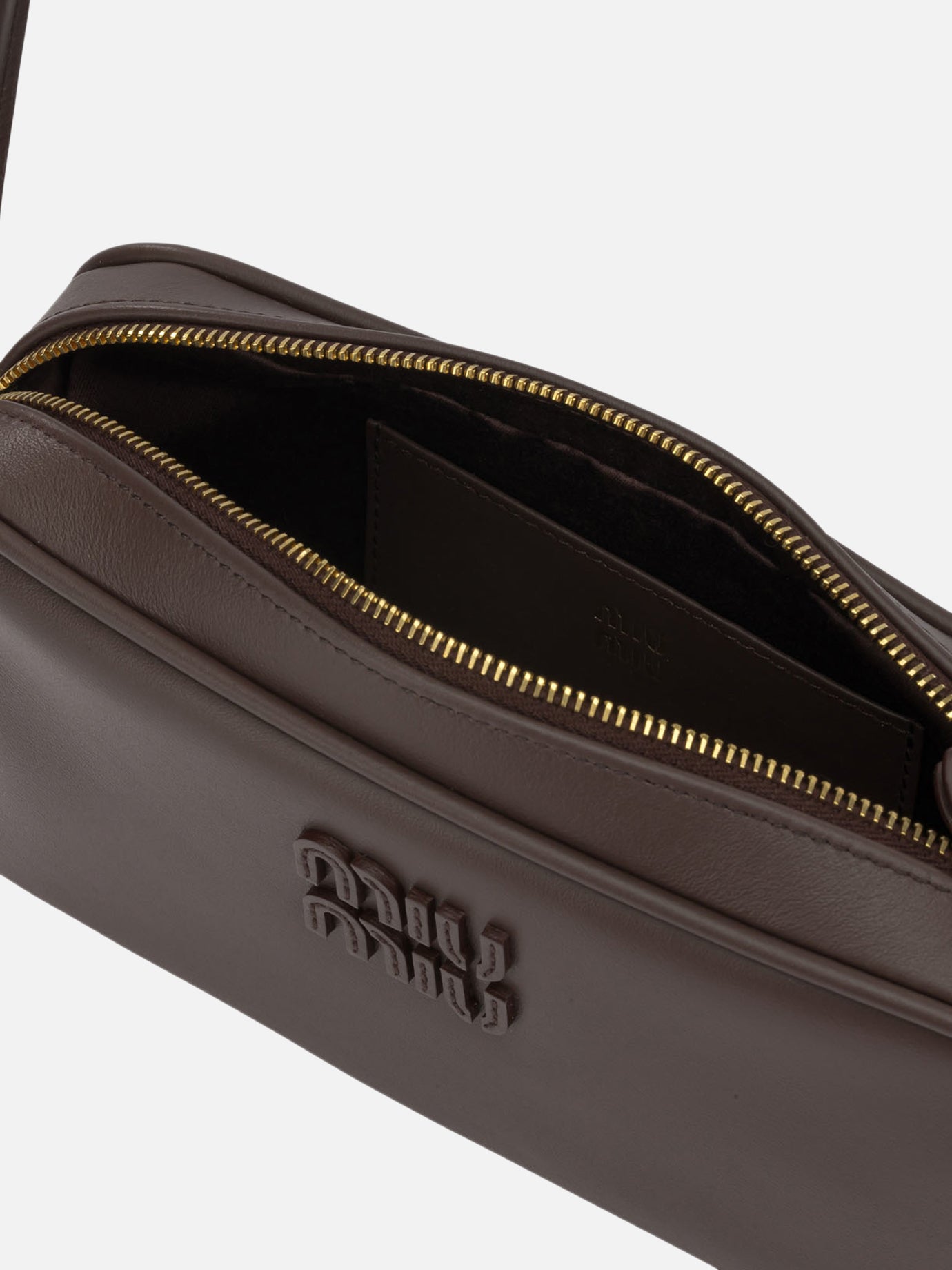 Borse piccole 100% calf leather - Lining: 100% cotton Marrone - Miu Miu Donna | PDP | VIETTI Online Store | Zoom-Modal_5