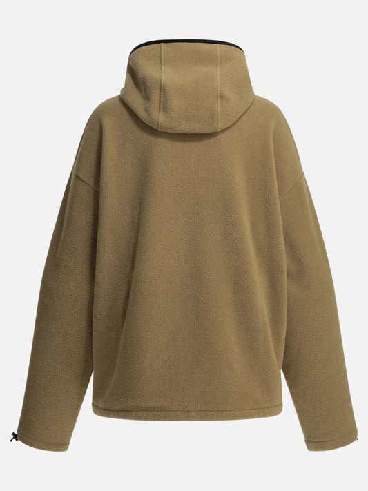 Fleece jackets Logo Beige - Miu Miu Women | PLP | VIETTI Online Store | 2