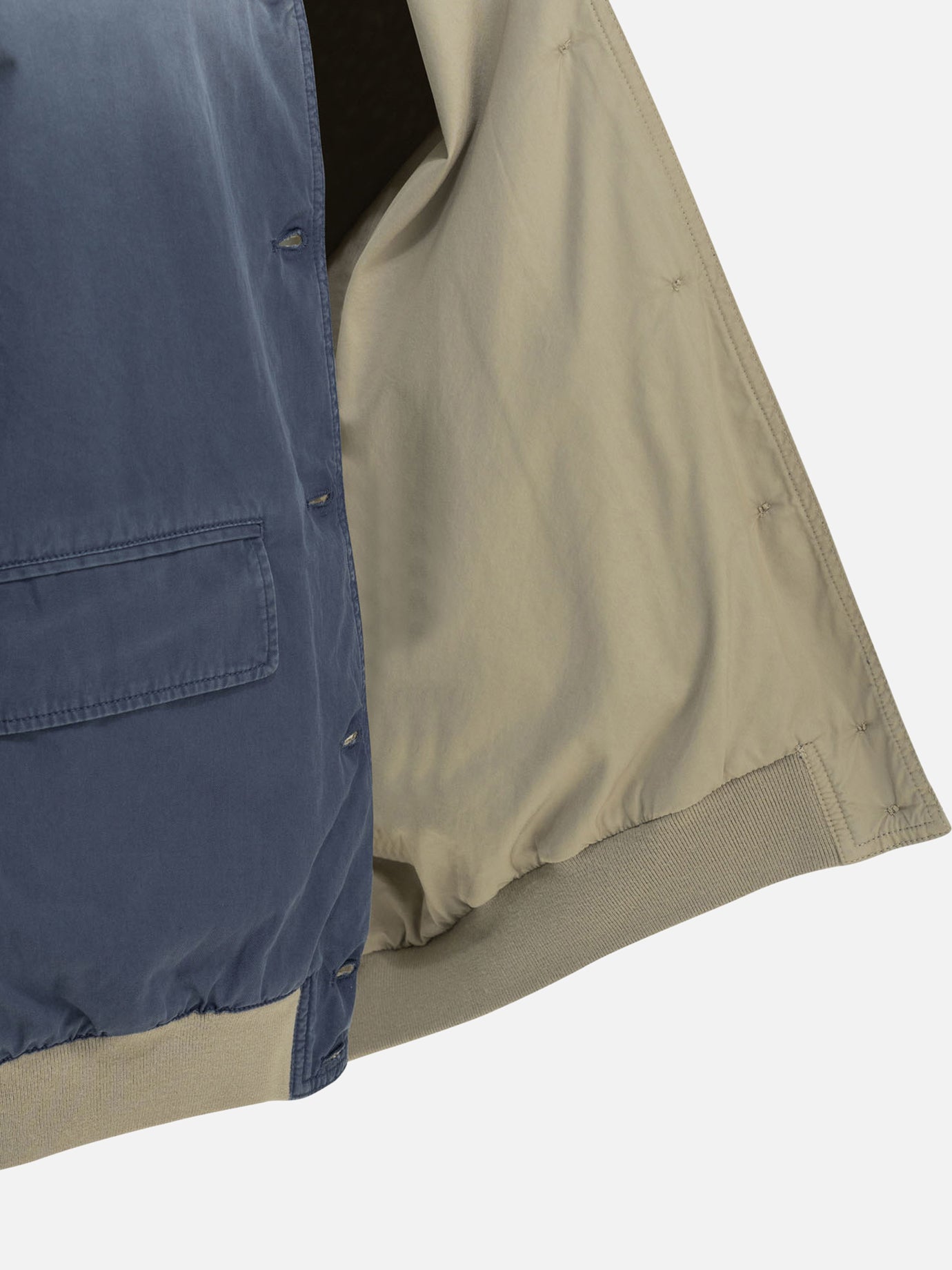Quilted & Utility Jackets Logo Blue - Miu Miu Women | PDP | VIETTI Online Store | Zoom-Modal_4