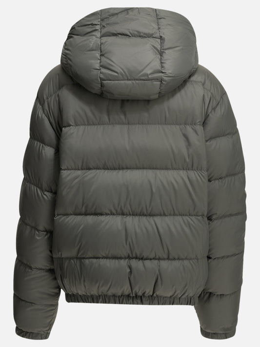 Down jackets Logo Grey - Miu Miu Women | PLP | VIETTI Online Store | 2
