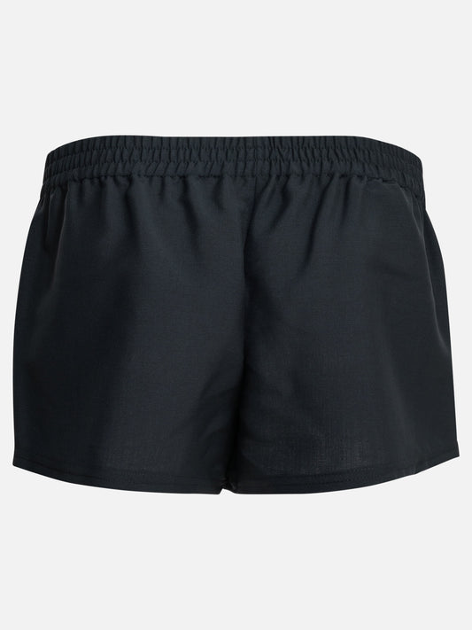 Formal shorts Logo Blue - Miu Miu Women | PLP | VIETTI Online Store | 2