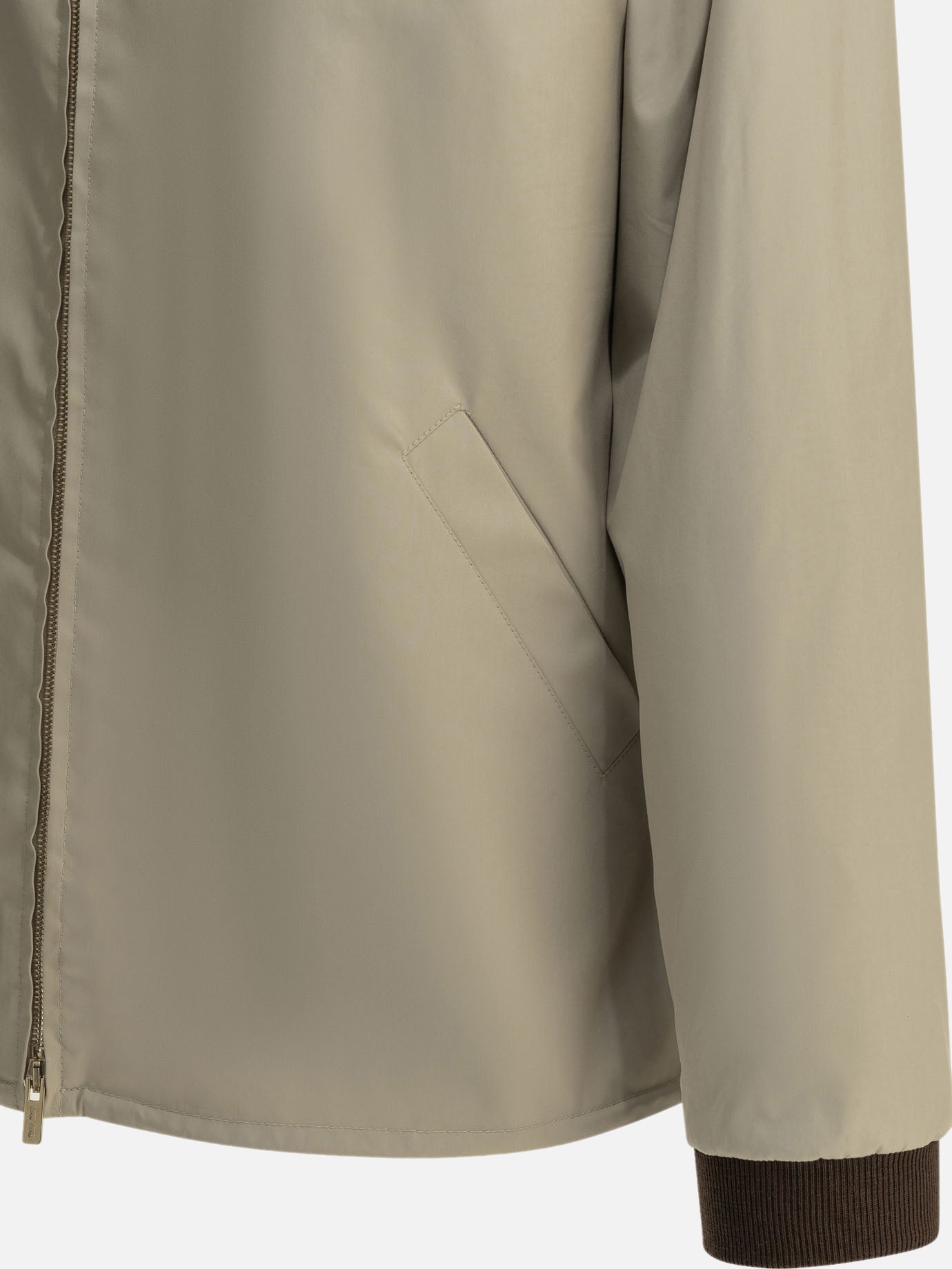 Quilted & Utility Jackets Logo Beige - Miu Miu Women | PDP | VIETTI Online Store | Zoom-Modal_4