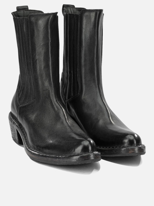 Cowboy 100% leather - 80% rubber 20% leather Black - Moma Women | PLP | VIETTI Online Store | 2