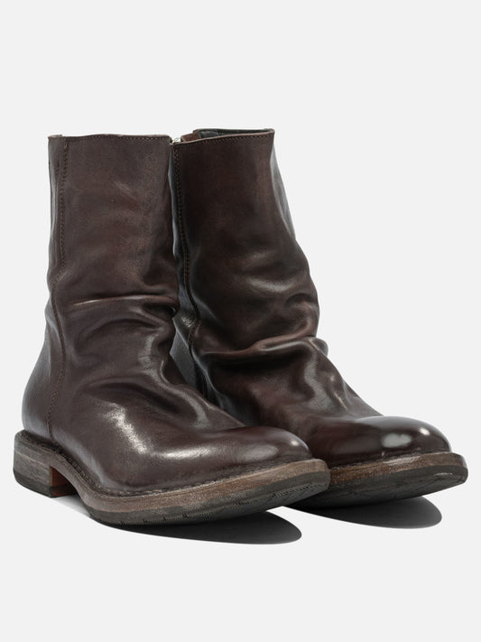 Zipped boots 100% leather - 80% rubber 20% leather Black - Moma Women | PLP | VIETTI Online Store | 2