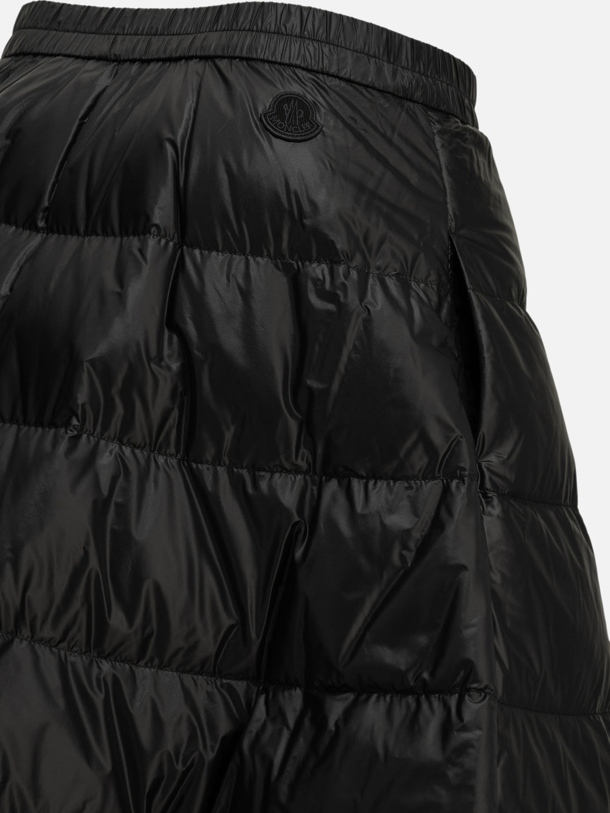 Moncler Padded midi skirt Black