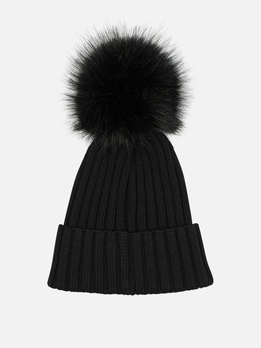 Beanies Logo Black - Moncler Women | PDP | VIETTI Online Store | 2