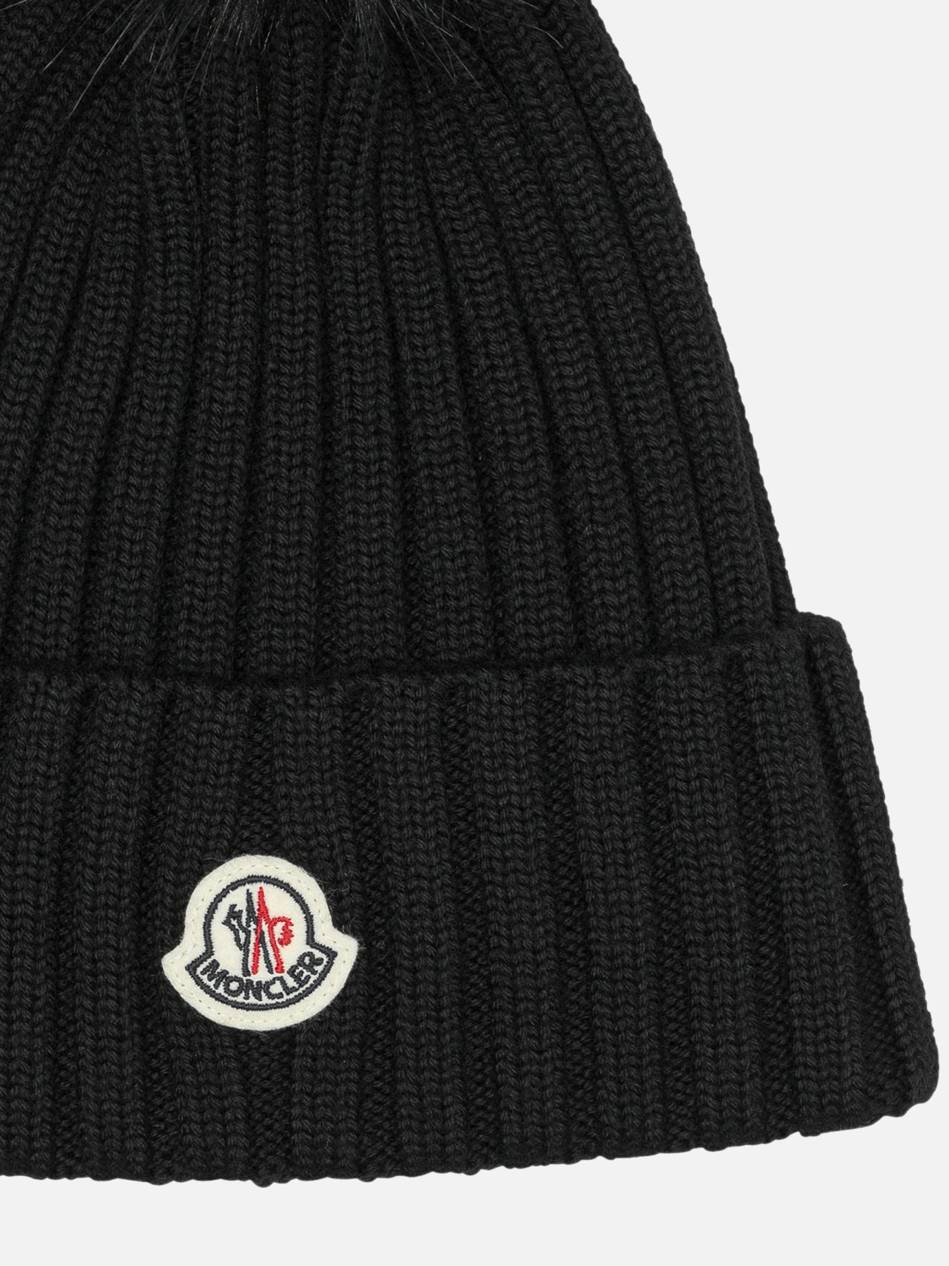 Beanies Logo Black - Moncler Women | PDP | VIETTI Online Store | Zoom-Modal_3