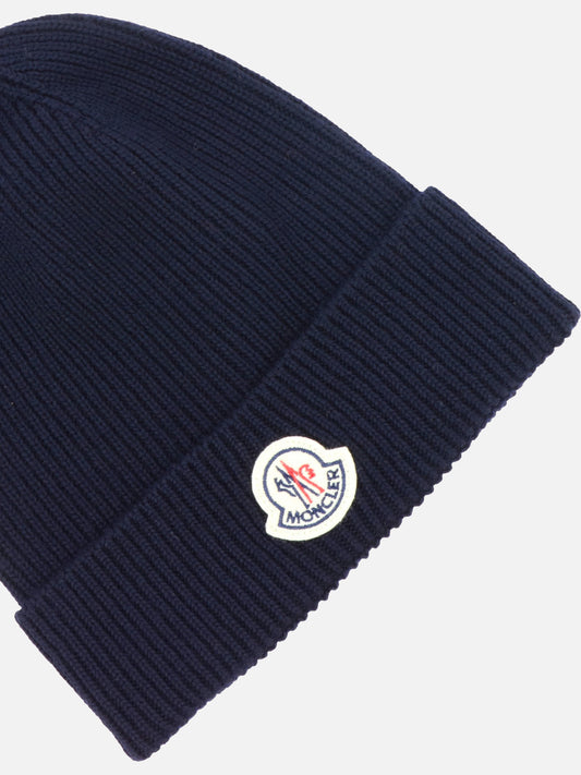 Beanies Logo Blue - Moncler Men | PLP | VIETTI Online Store | 2