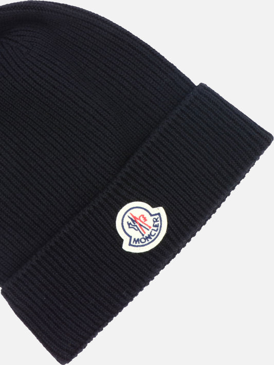 Beanies Logo Black - Moncler Men | PLP | VIETTI Online Store | 2