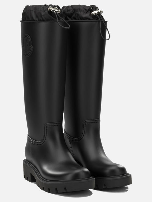 Rain boots 100% polyvinylchloride -100% polyvinylchloride Black - Moncler Women | PLP | VIETTI Online Store | 2