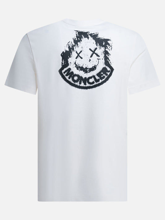 Crewneck t-shirts Logo White - Moncler Men | PLP | VIETTI Online Store | 2
