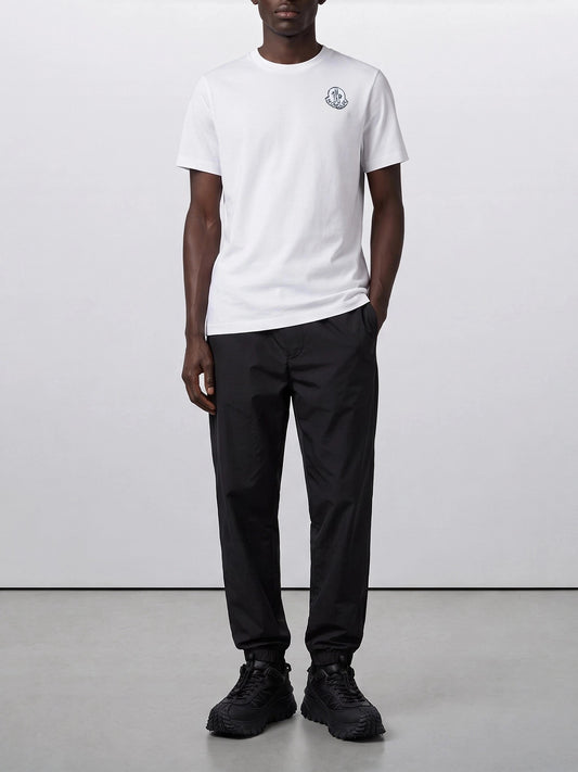 Crewneck t-shirts Logo White - Moncler Men | PLP | VIETTI Online Store | 2