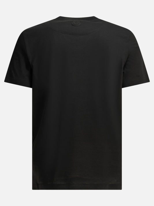 Crewneck t-shirts Logo Black - Moncler Men | PLP | VIETTI Online Store | 2