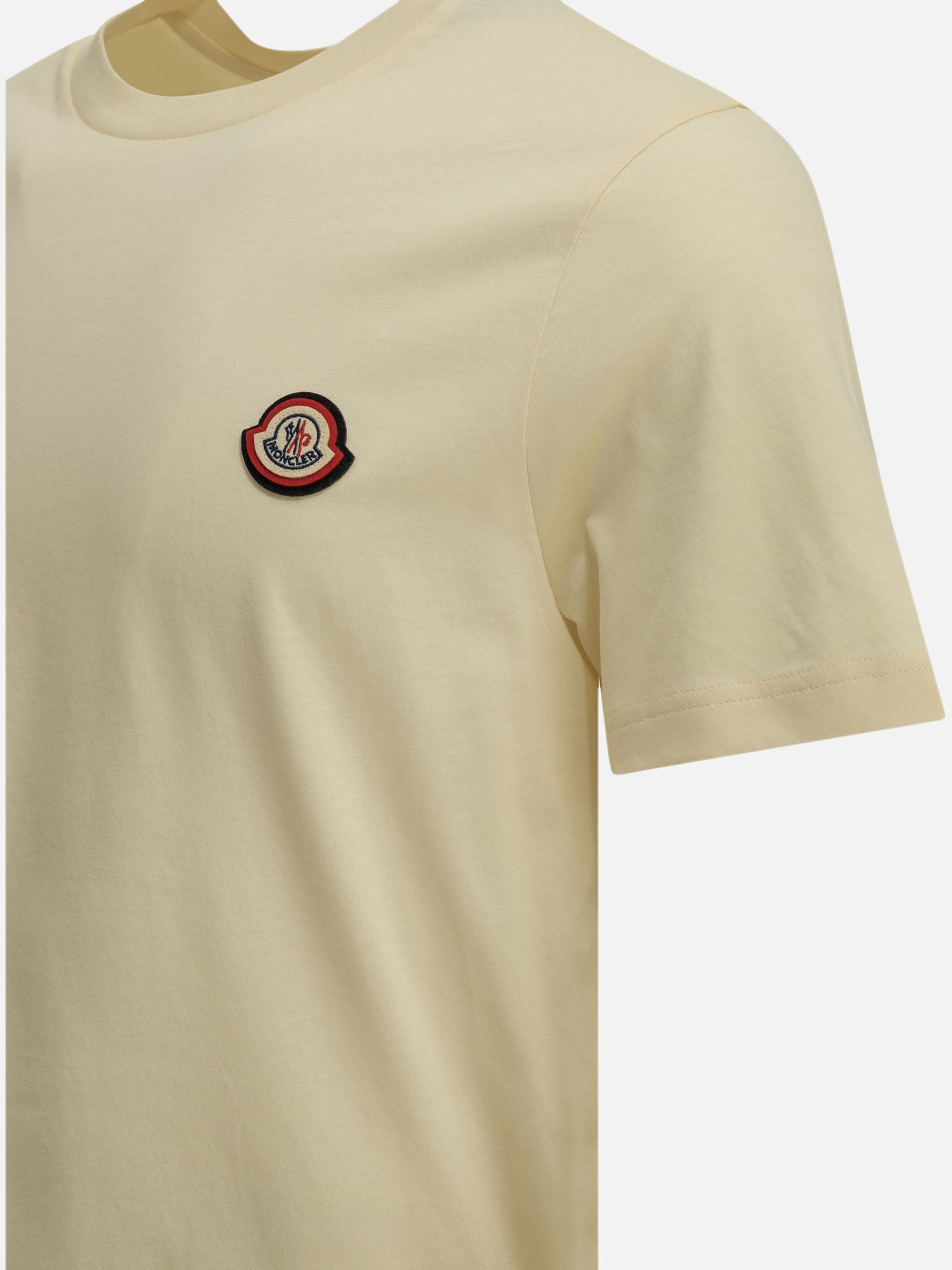 Crewneck t-shirts Logo White - Moncler Men | PDP | VIETTI Online Store | Zoom-Modal_4