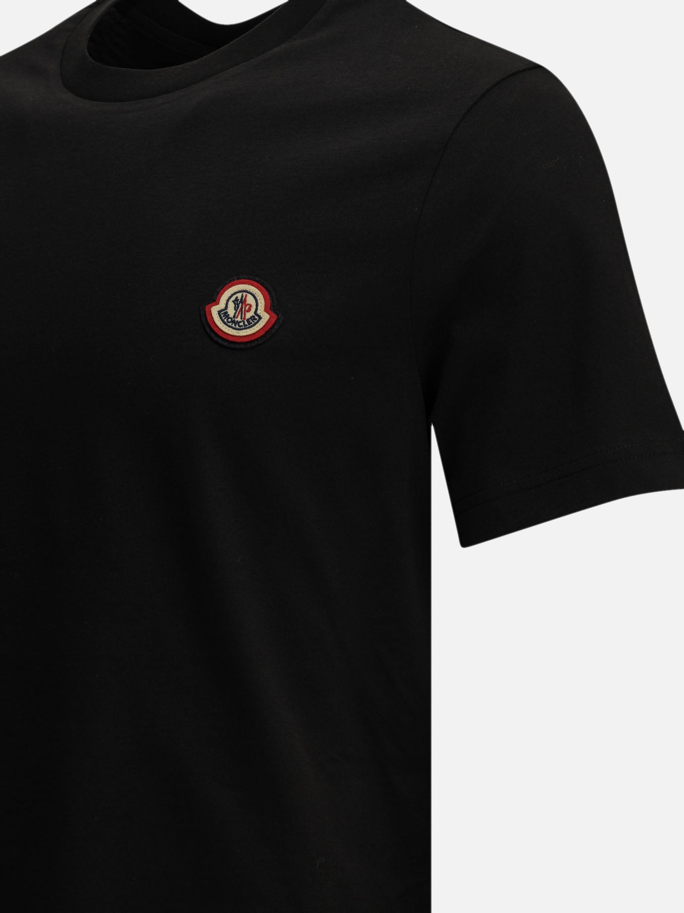 Crewneck t-shirts Logo Black - Moncler Men | PDP | VIETTI Online Store | Zoom-Modal_4
