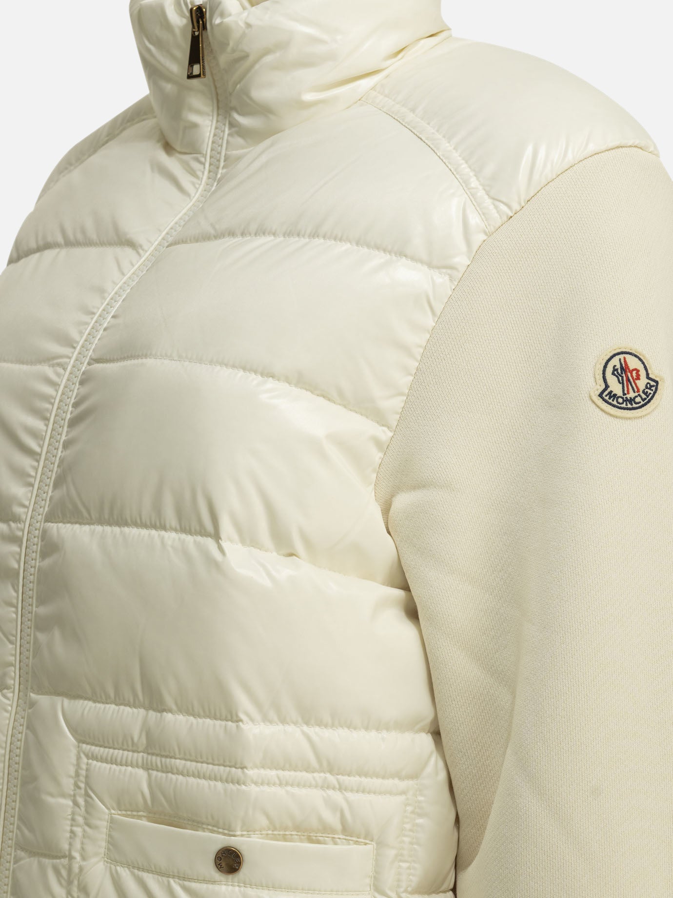 Full zip sweatshirts Logo White - Moncler Women | PDP | VIETTI Online Store | Zoom-Modal_4