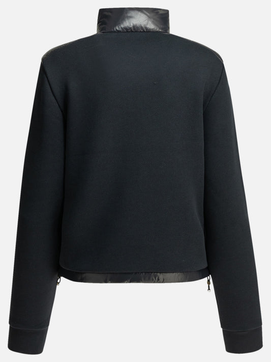 Full zip sweatshirts Logo Blue - Moncler Women | PLP | VIETTI Online Store | 2