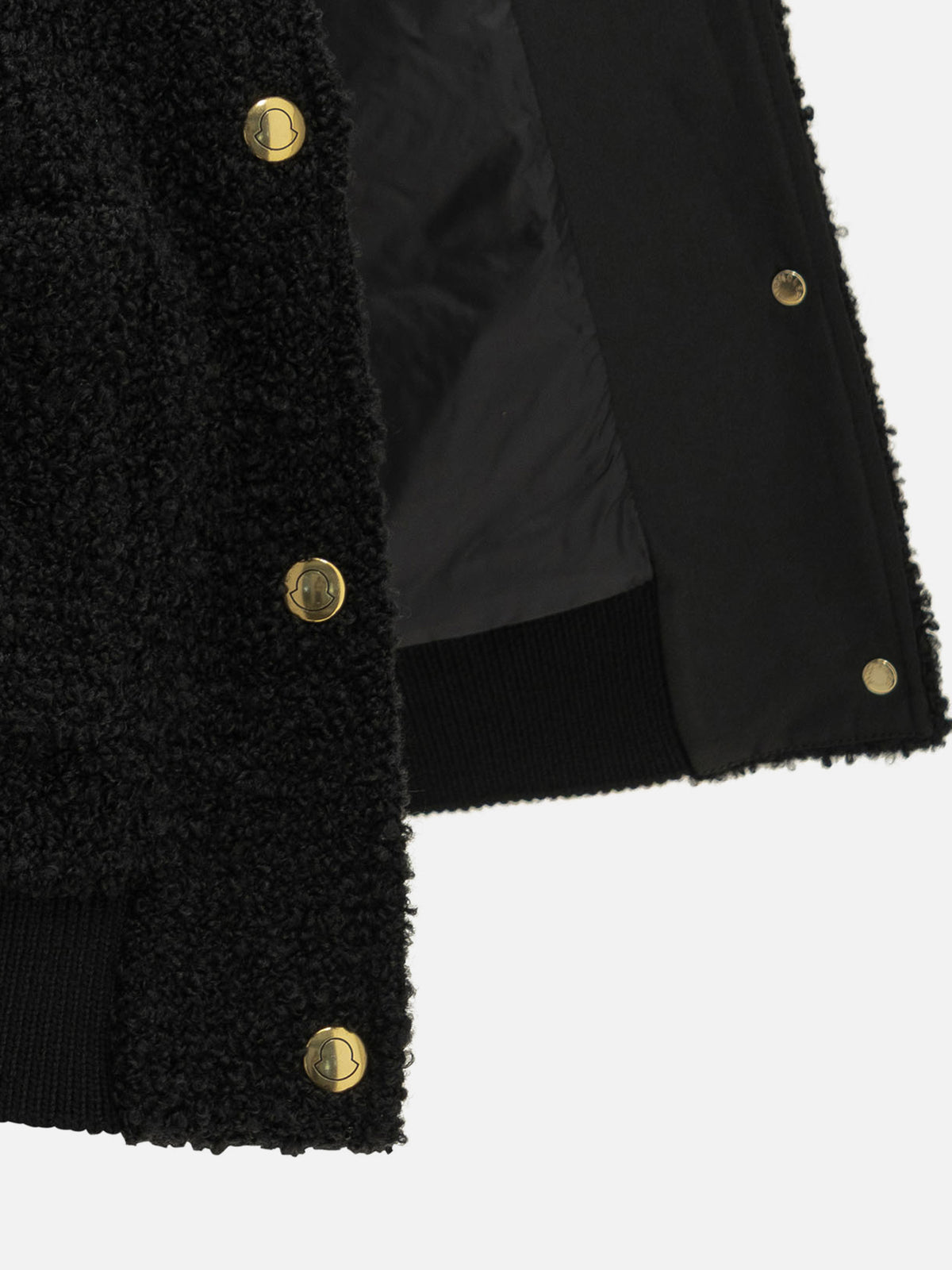 Moncler Wool-blend cardigan Black