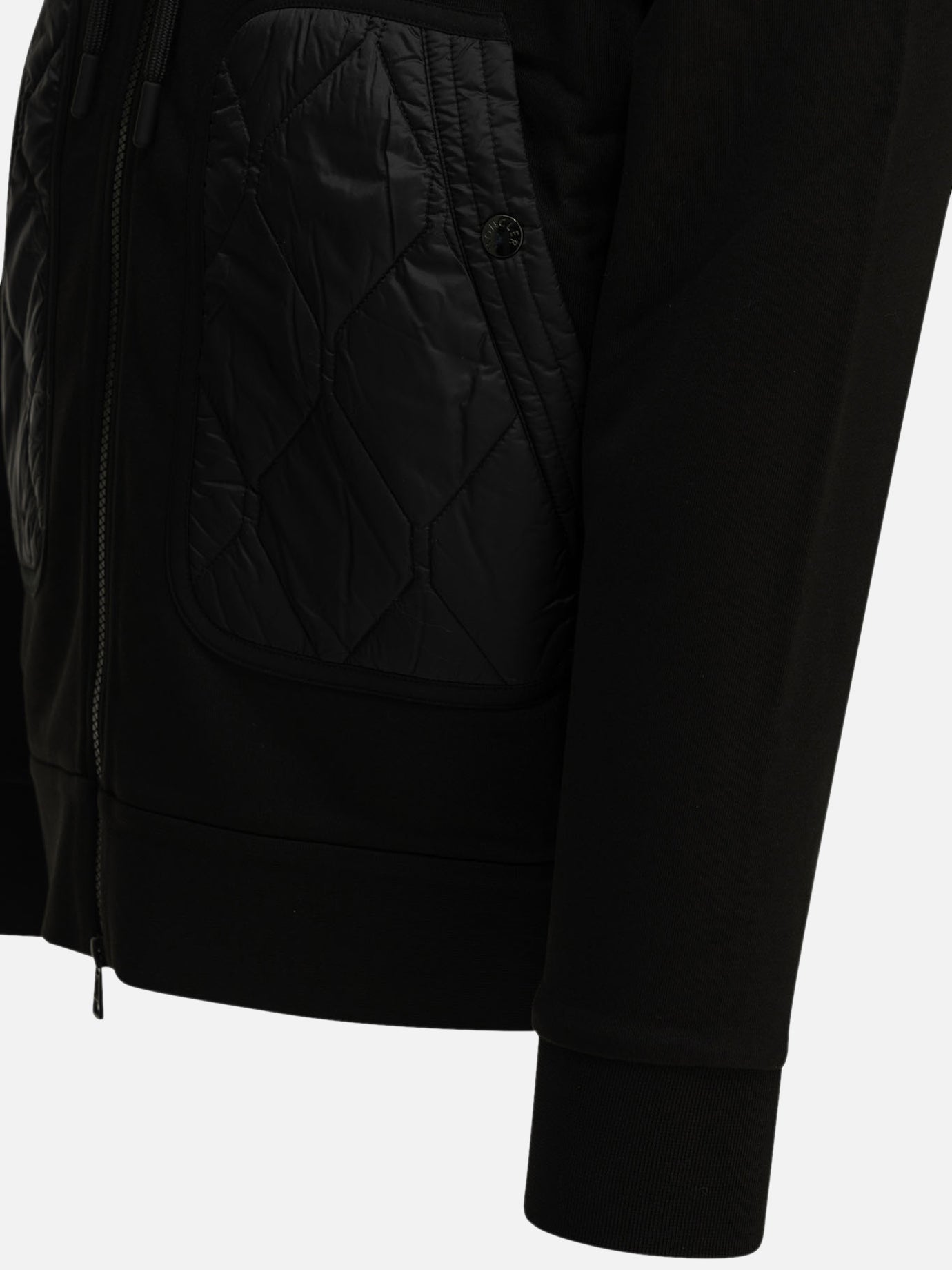 Full zip sweatshirts Logo Black - Moncler Men | PDP | VIETTI Online Store | Zoom-Modal_4