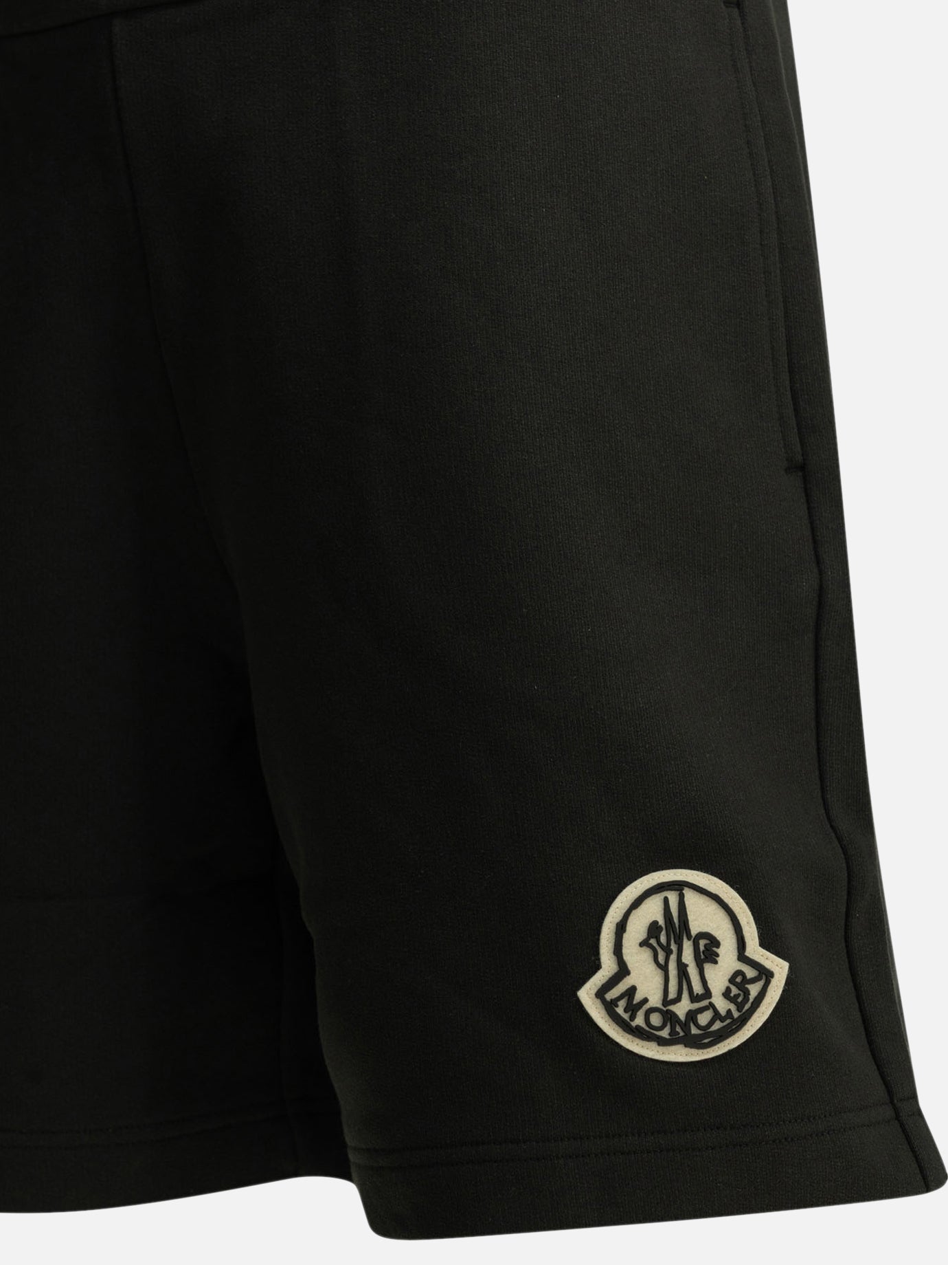 Sweat shorts Logo Black - Moncler Men | PDP | VIETTI Online Store | Zoom-Modal_6