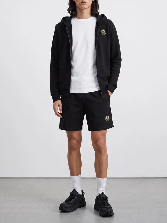 Sweat shorts Logo Black - Moncler Men | PLP | VIETTI Online Store | 2