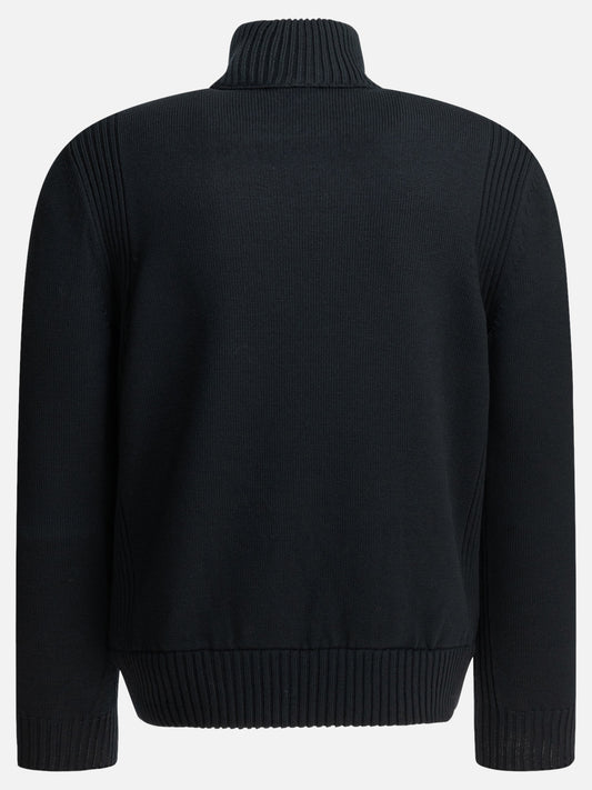 Cardigans Logo Blue - Moncler Men | PLP | VIETTI Online Store | 2