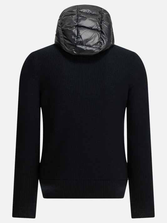 Cardigans Logo Blue - Moncler Men | PDP | VIETTI Online Store | 2