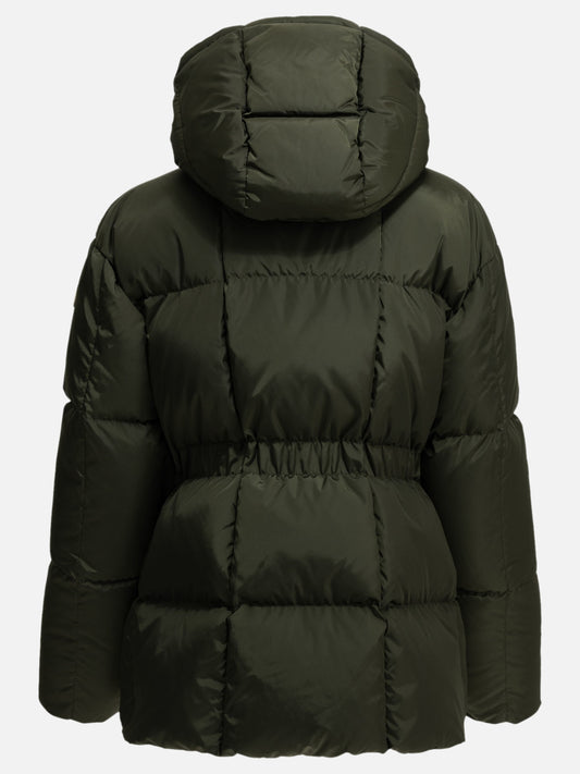 Down jackets Logo Green - Moncler Women | PLP | VIETTI Online Store | 2