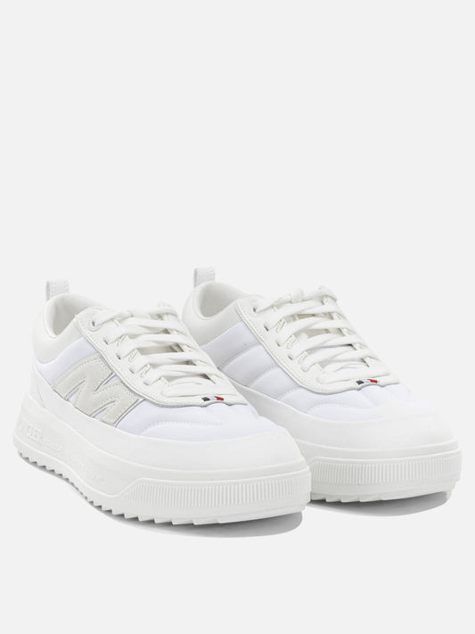 Low top sneakers 100% nylon - 100% elastodiene White - Moncler Men | PLP | VIETTI Online Store | 2
