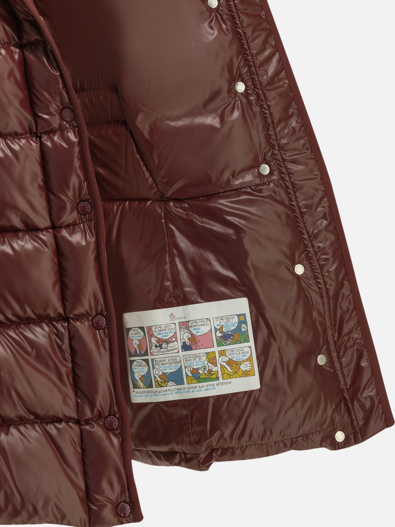 Piumini corti Logo Bordeaux - Moncler Donna | PDP | VIETTI Online Store | Zoom-Modal_4