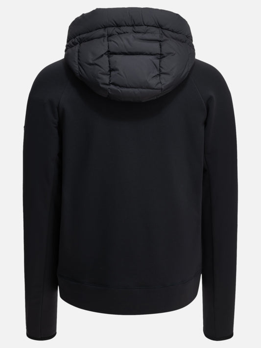 Moncler Grenoble Padded Zip-Up Sweatshirt Blue