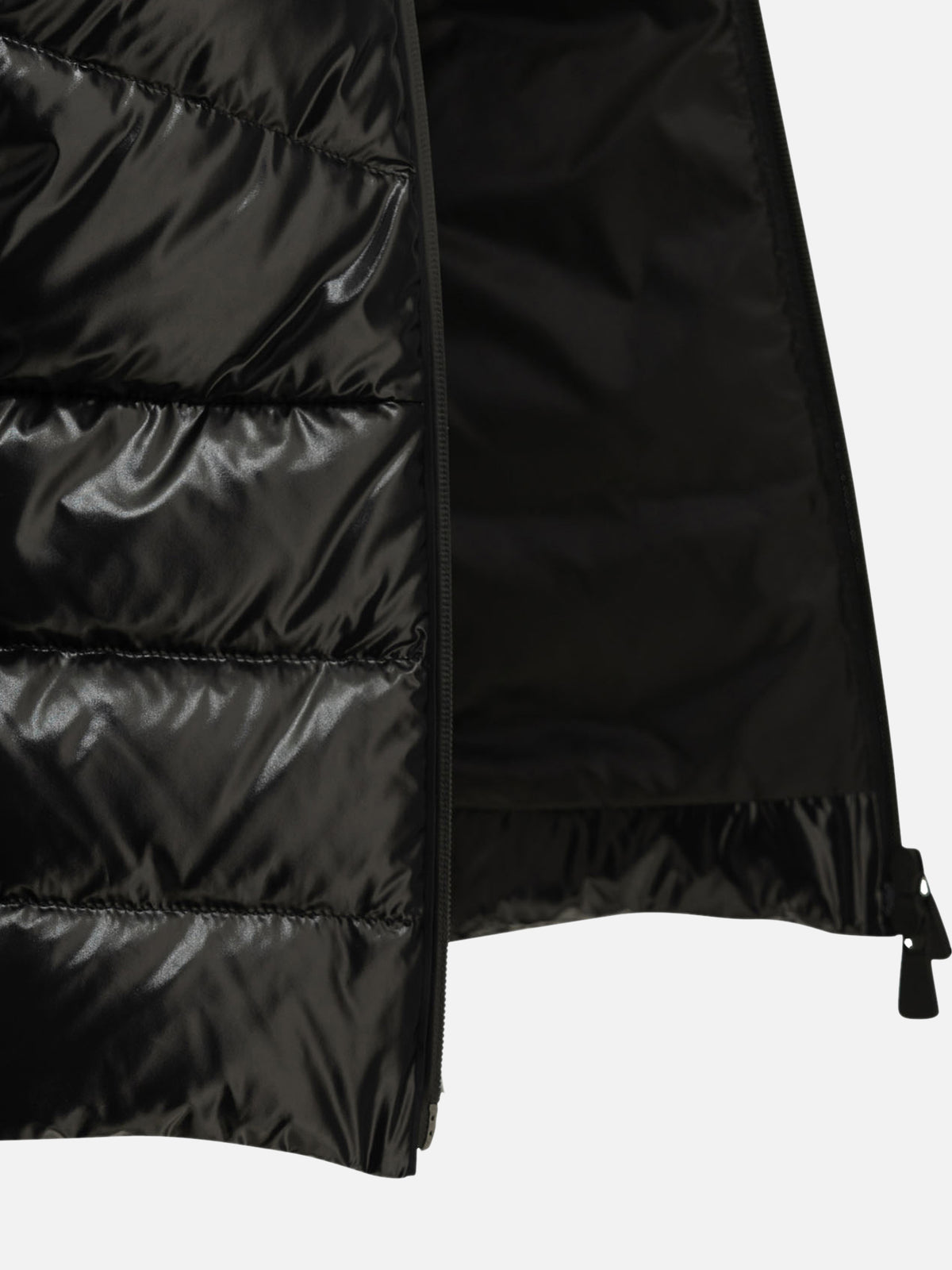 Moncler Grenoble Padded Zip-Up Sweatshirt Black