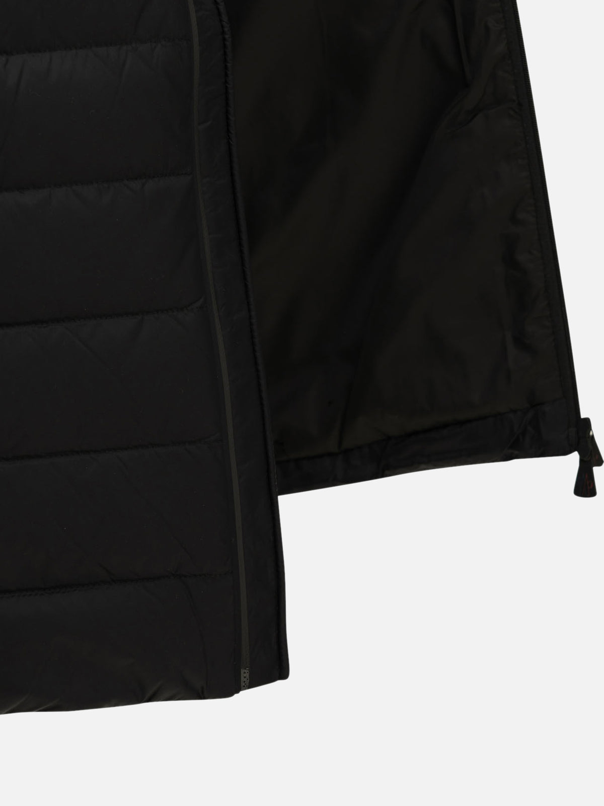 Moncler Grenoble Padded wool cardigan Black