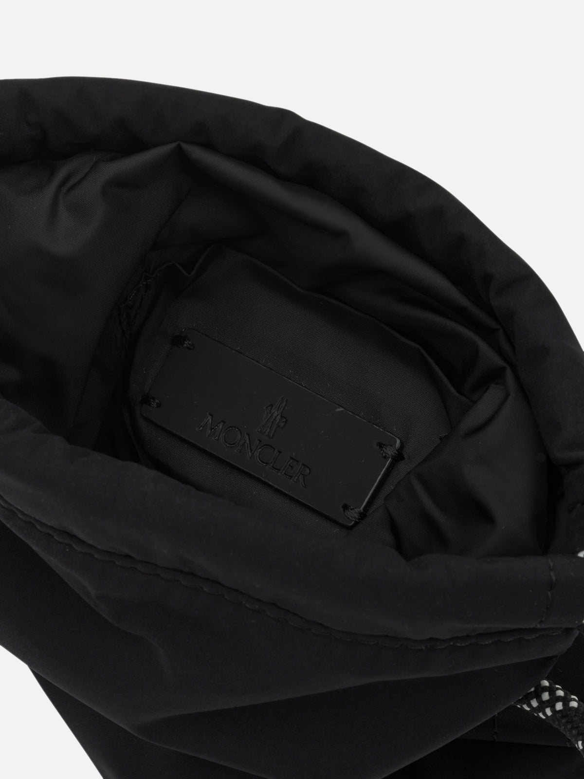 Moncler Grenoble "Makaio" Small Shoulder Bag Black