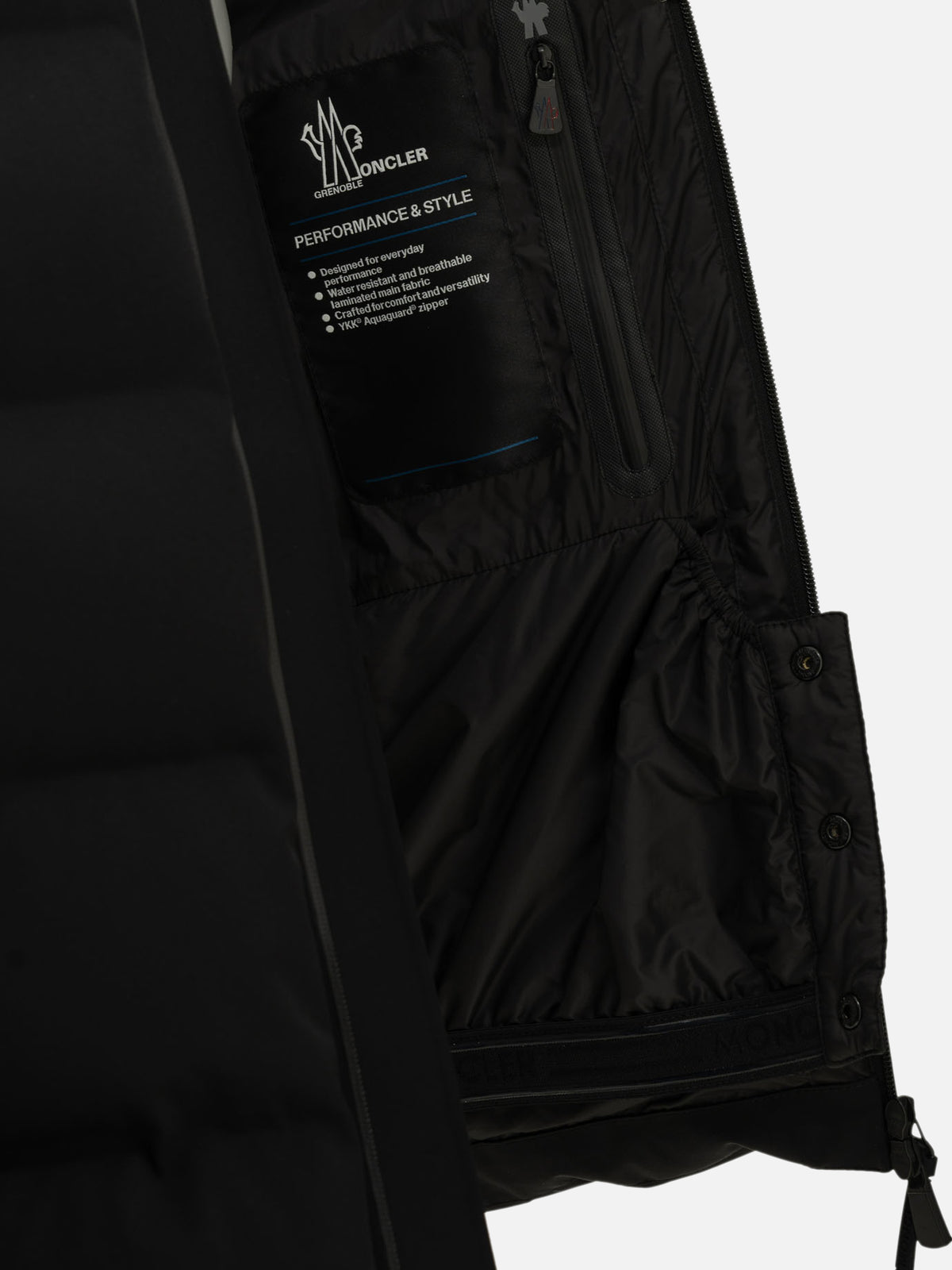 Moncler Grenoble "Montgetech" Ski Jacket Black