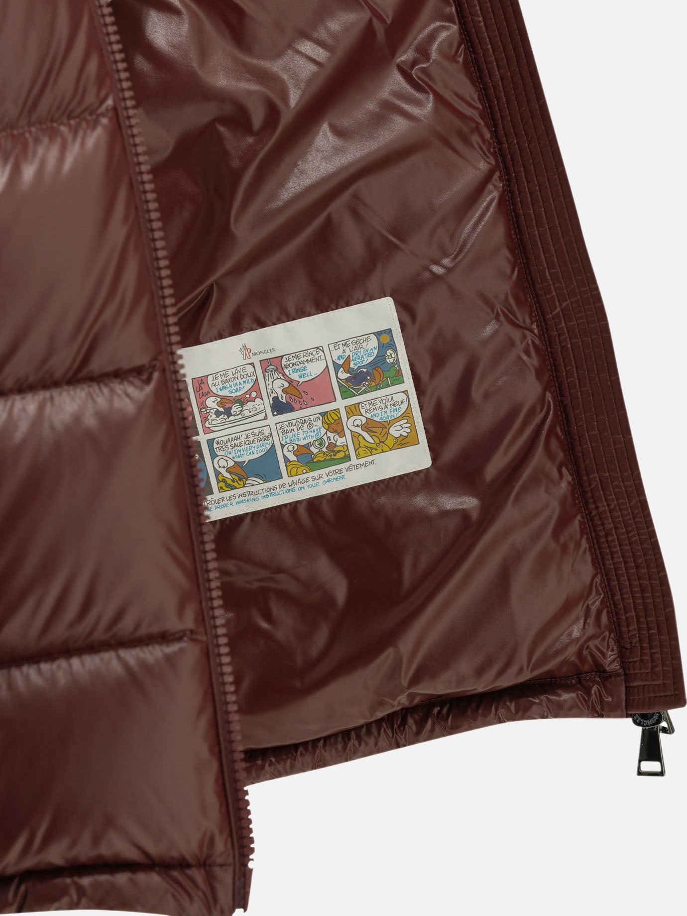 Piumini corti Logo Bordeaux - Moncler Donna | PDP | VIETTI Online Store | Zoom-Modal_4