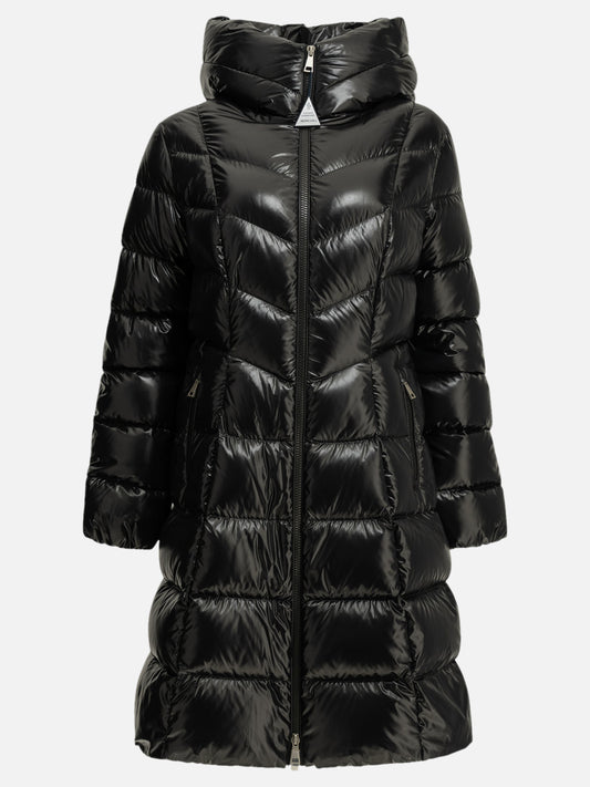 Moncler "Marusse" Long Down Jacket Black