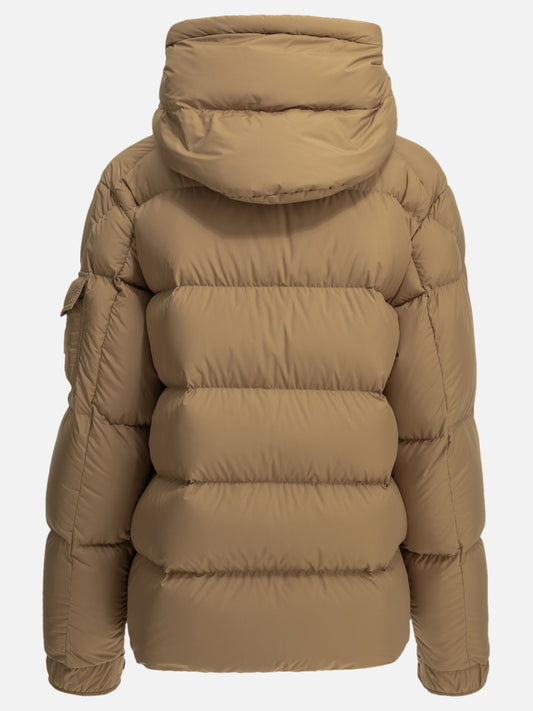 Down jackets Logo Beige - Moncler Women | PDP | VIETTI Online Store | 2
