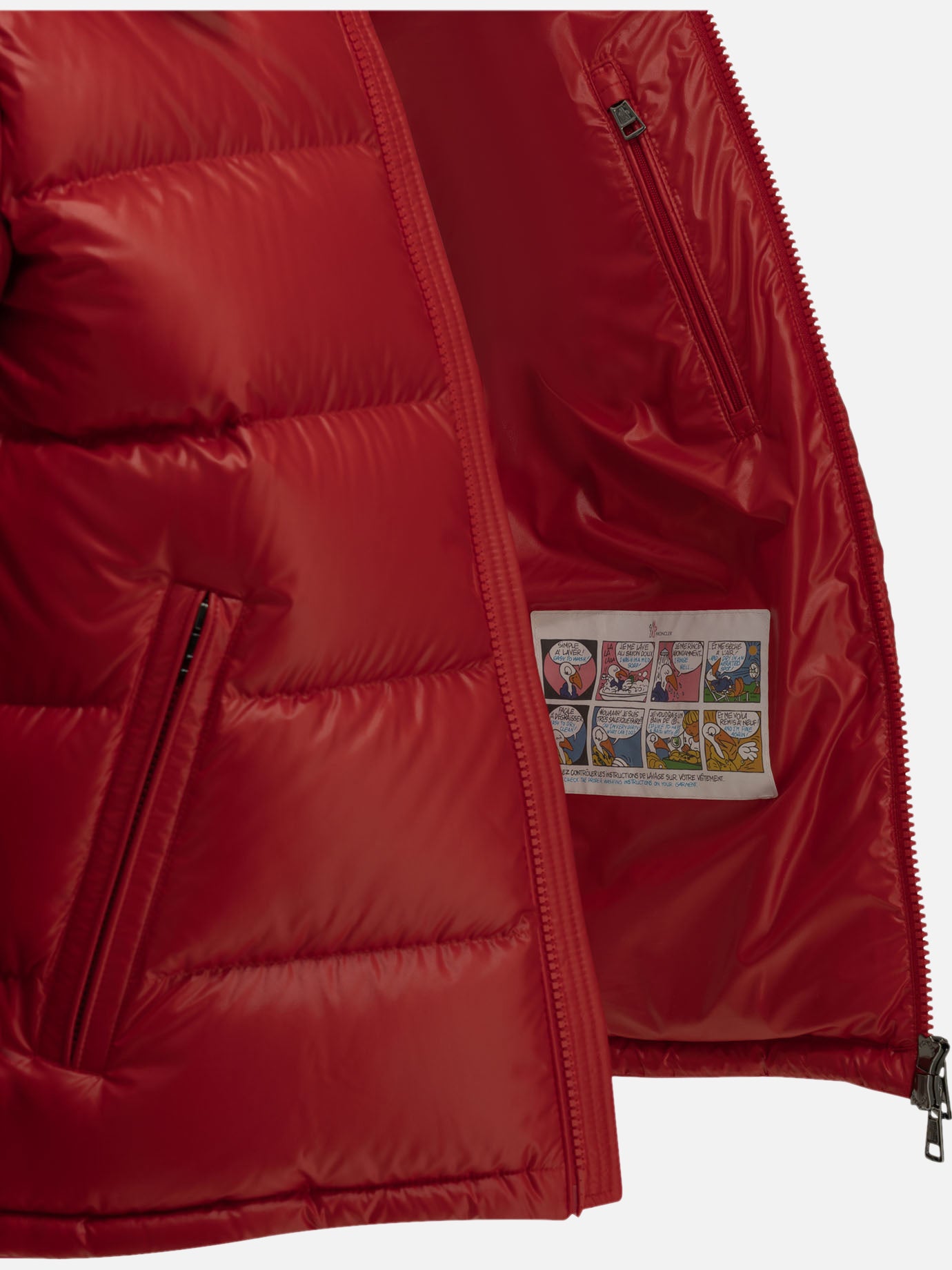 Down jackets Logo Red - Moncler Men | PDP | VIETTI Online Store | Zoom-Modal_4