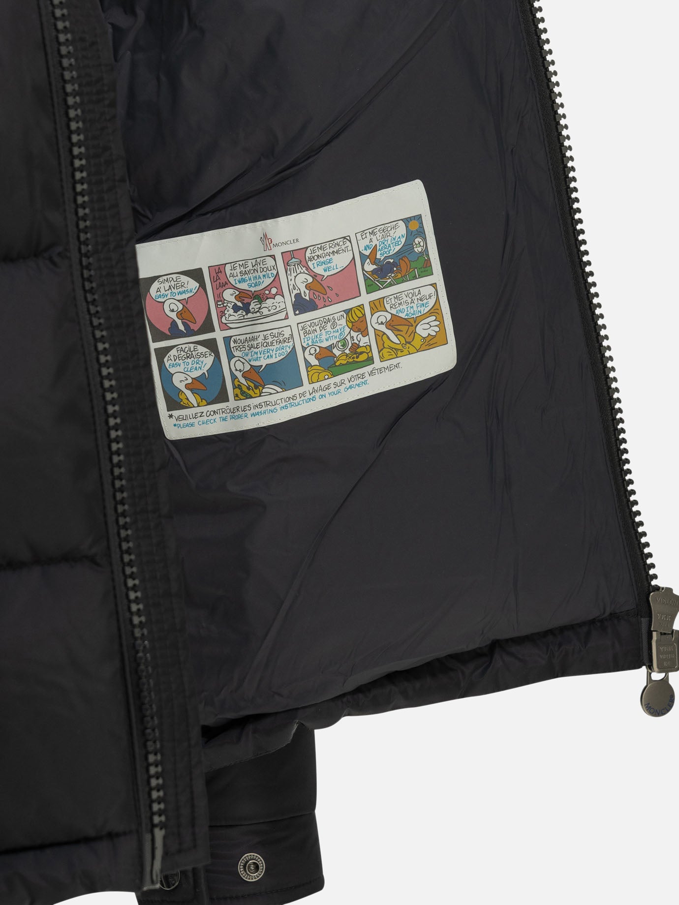 Down jackets Logo Blue - Moncler Men | PDP | VIETTI Online Store | Zoom-Modal_6